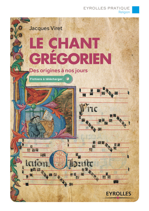 Couverture ebook de Le chant grégorien, de Jacques Viret