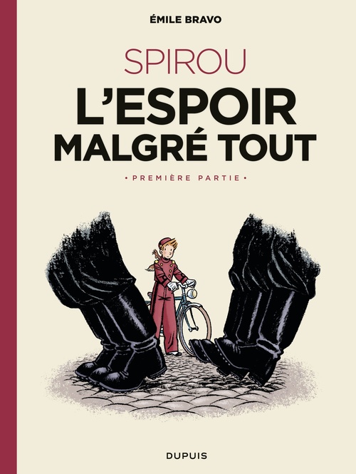 Couverture ebook de Le Spirou d'Emile Bravo - Tome 2 - Spirou l'espoir malgré tout - Première partie, de Emile Bravo