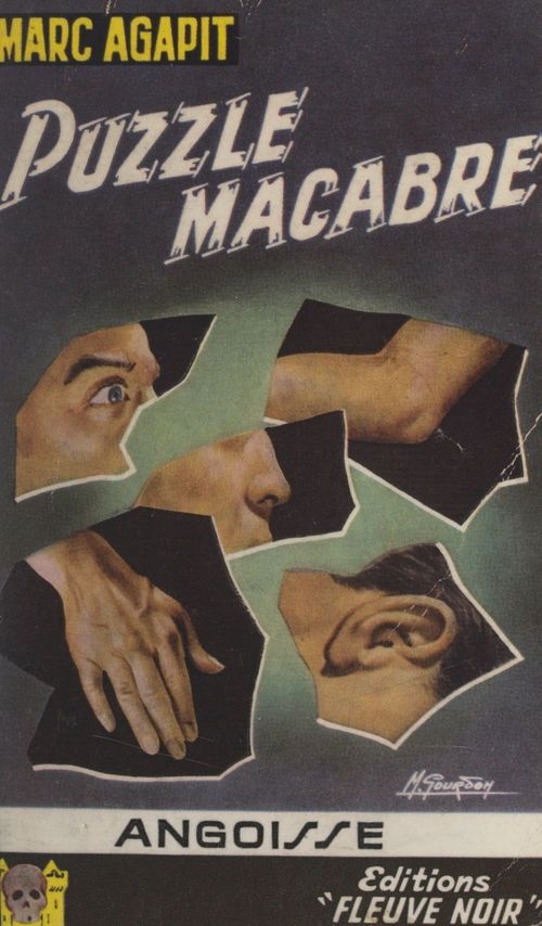 Couverture ebook de Puzzle macabre, de Marc Agapit