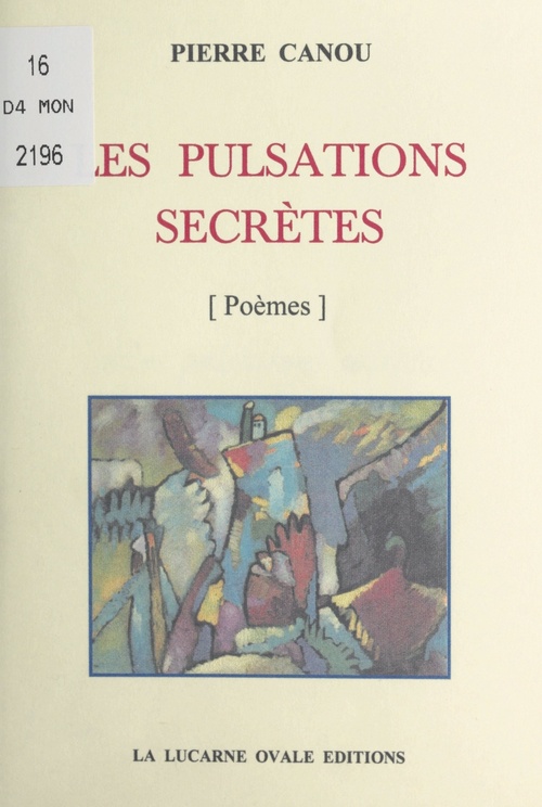 Couverture ebook de Les pulsations secrètes, de Pierre Canou