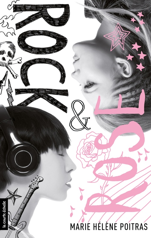 Couverture ebook de Rock & Rose, de Marie Hélène Poitras