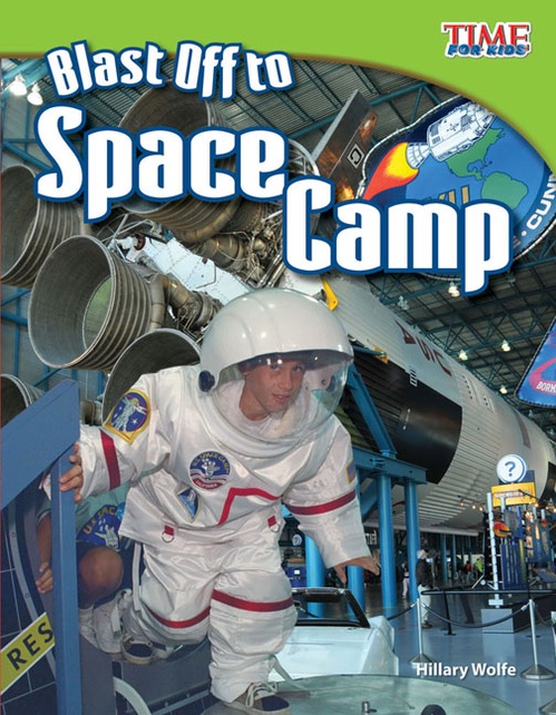 Couverture ebook de Blast Off to Space Camp, de Hillary Wolfe