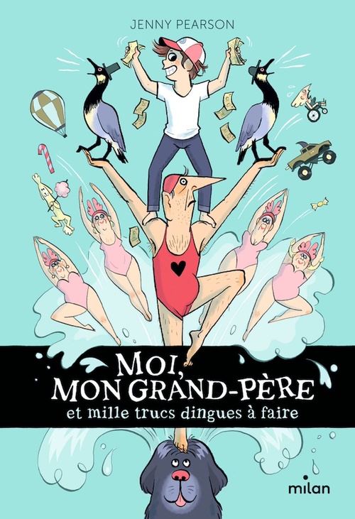 ebook cover of Moi, mon grand-père et mille trucs dingues à faire, by Jenny Pearson