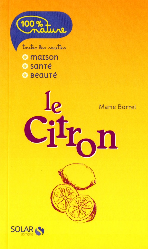 ebook cover of Le citron, by Marie Borrel