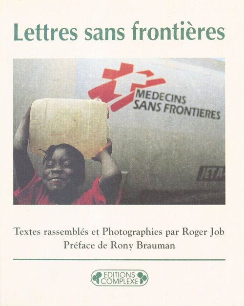 ebook cover of Lettres sans frontières : correspondance des humanitaires en mission, by Collectif