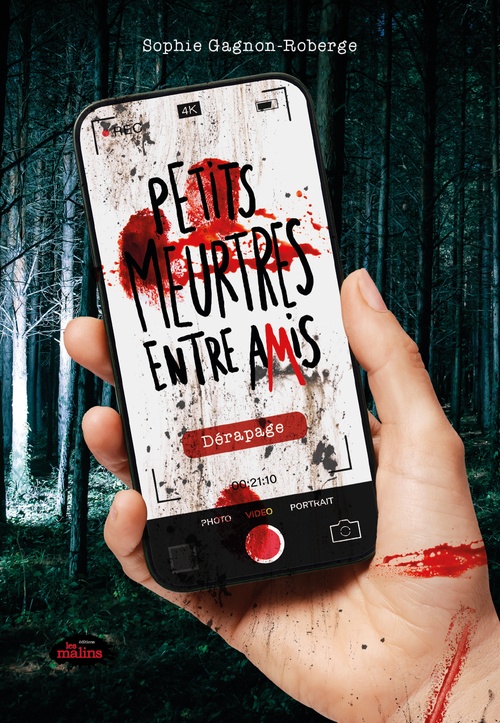 ebook cover of Petits meurtres entre amis : Dérapage, by Sophie Gagnon- Roberge