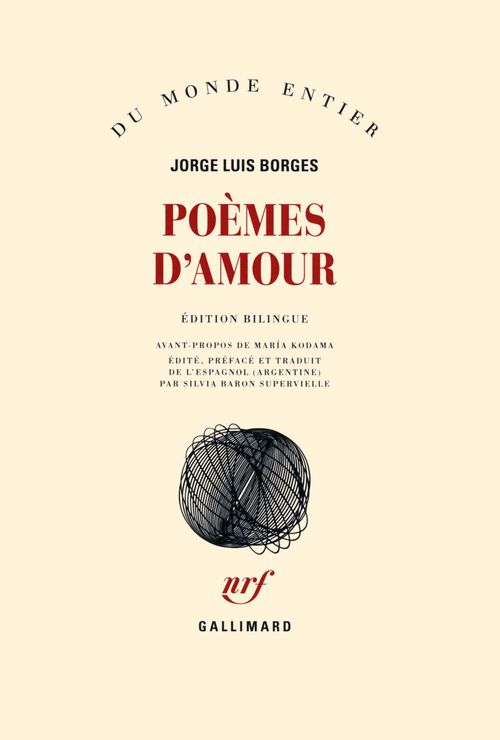 ebook cover of Poèmes d´amour, by Jorge Luis Borges