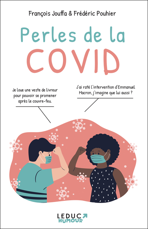 Couverture ebook de Perles de la Covid, de François Jouffa, Frédéric Pouhier