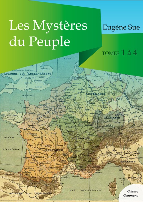 Couverture ebook de Les Mystères du Peuple, tomes 1 à 4, de Eugène Sue