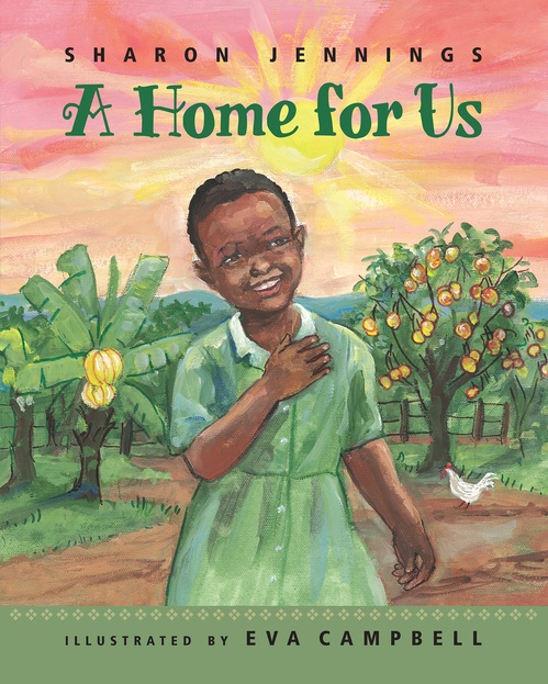 Couverture ebook de A Home For Us, de Sharon Jennings
