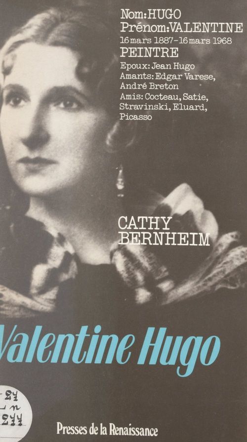 ebook cover of Valentine Hugo, by Cathy Bernheim