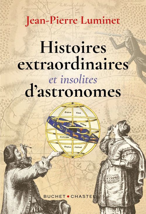 Couverture ebook de Histoires extraordiniares et insolites d'astronomes, de Jean-Pierre Luminet