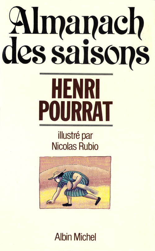 ebook cover of L'Almanach des saisons, by Henri Pourrat, Nicolas Rubio