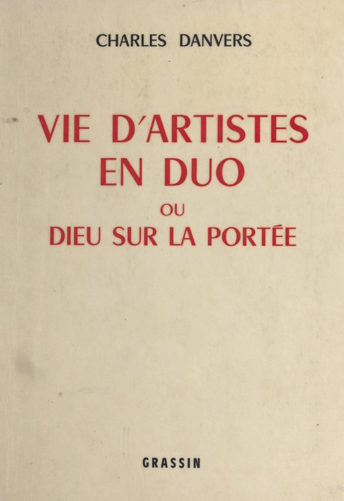 ebook cover of Vie d'artistes en duo, by Charles Danvers