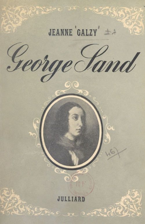 ebook cover of George Sand, by Jeanne Galzy