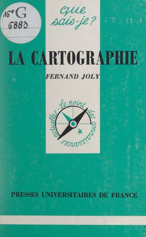ebook cover of La cartographie, by Fernand Joly, Paul Angoulvent