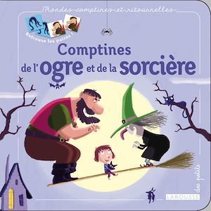 Couverture ebook de Comptines de l'ogre et de la sorcière, de Hervé Le Goff