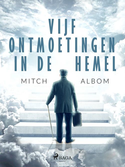 ebook cover of Vijf ontmoetingen in de hemel, by Mitch Albom