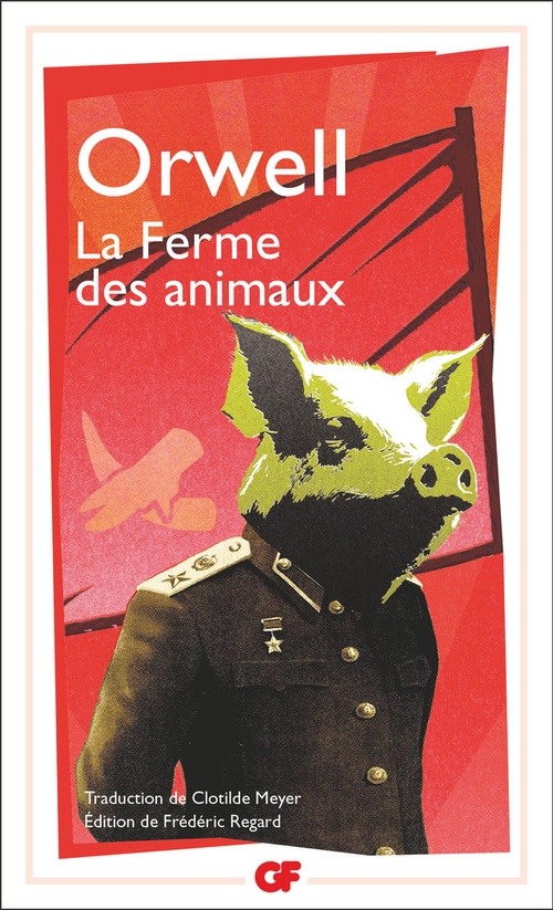 Couverture ebook de La Ferme des animaux, de George Orwell