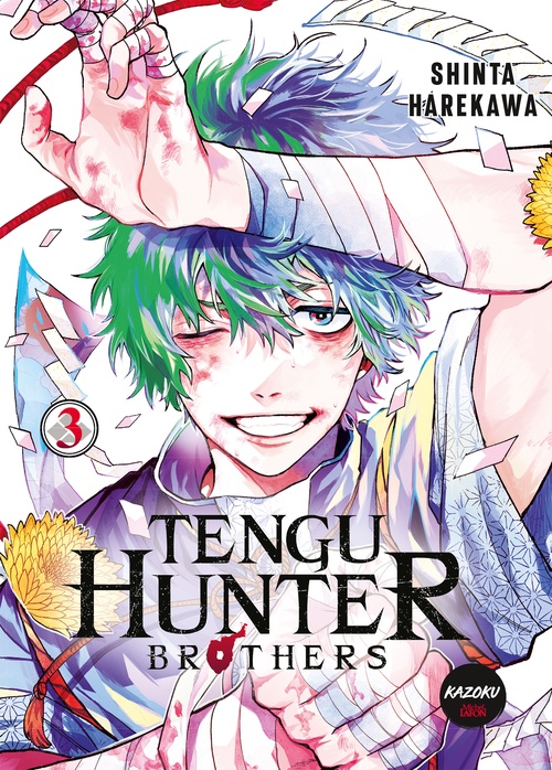 Couverture ebook de Tengu Hunter Brothers - Tome 3, de Shinta Harekawa