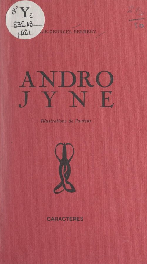 ebook cover of Andro Jyne, by Elie-georges Berreby