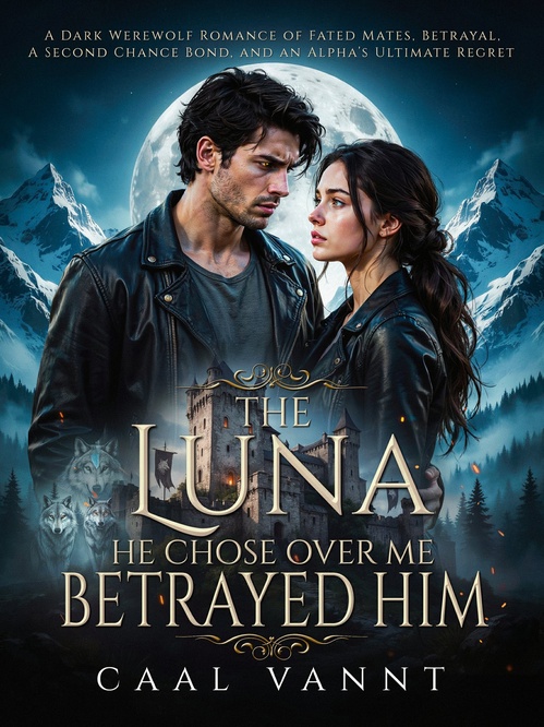 Couverture ebook de The Luna He Chose Over Me Betrayed Him, de Caal Vannt