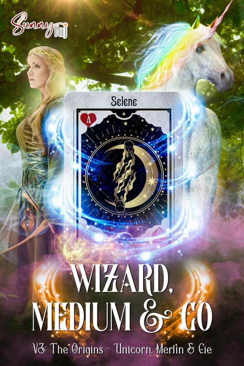 ebook cover of Wizard, Medium & Co V3: The Origins, Unicor, Merlin & Cie, by Sunny Taj