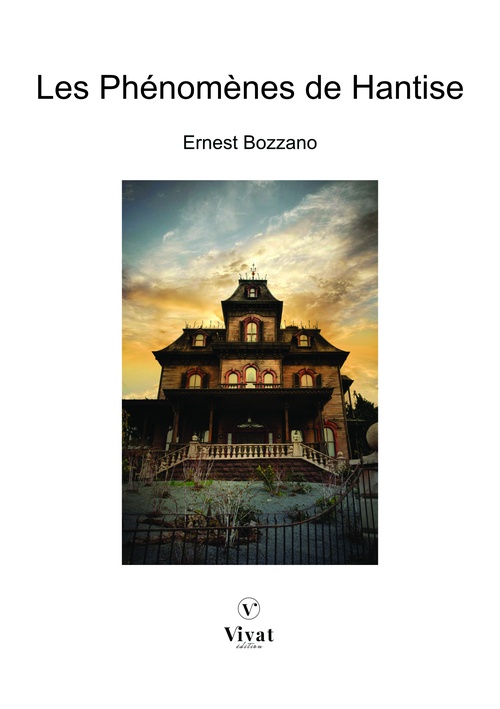 Couverture ebook de Les Phénomènes de Hantise, de Ernest Bozzano