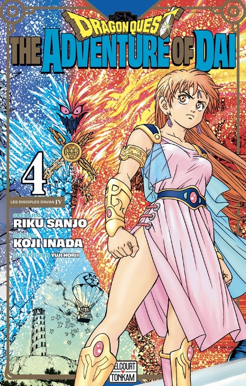 Couverture ebook de Dragon Quest - The Adventure of Daï T04, de Riku Sanjo