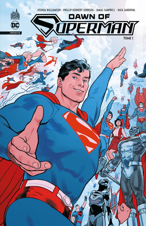 Couverture ebook de Dawn of Superman tome 1, de Joshua Williamson