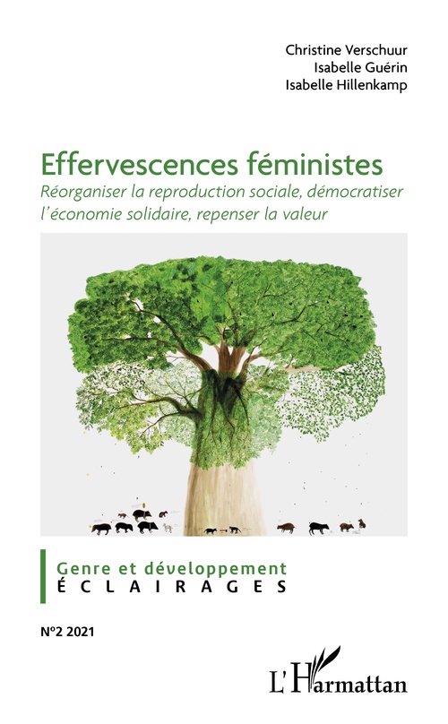 ebook cover of Effervescences féministes, by Isabelle Guérin, Isabelle Hillenkamp, Christine Verschuur