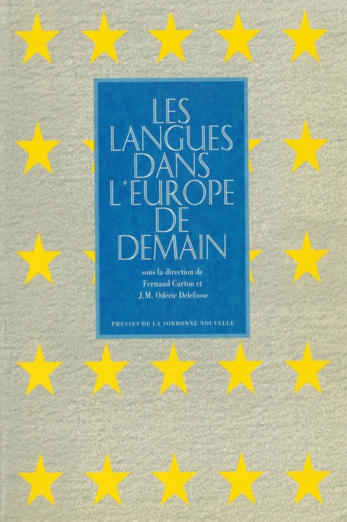 Couverture ebook de Les langues dans l´Europe de demain, de