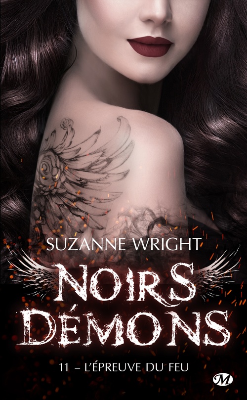 Couverture ebook de Noirs démons, T11 : L'Épreuve du feu, de Suzanne Wright