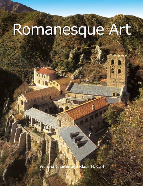 Couverture ebook de Romanesque Art, de Klaus Carl, Victoria Charles