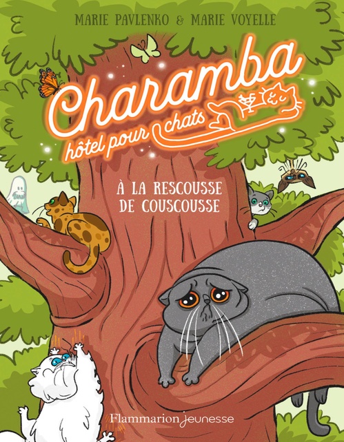 Couverture ebook de Charamba, hôtel pour chats (Tome 3) - À la rescousse de Couscousse, de Marie Pavlenko