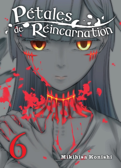 Couverture ebook de Pétales de réincarnation T06, de Mikihisa Konishi