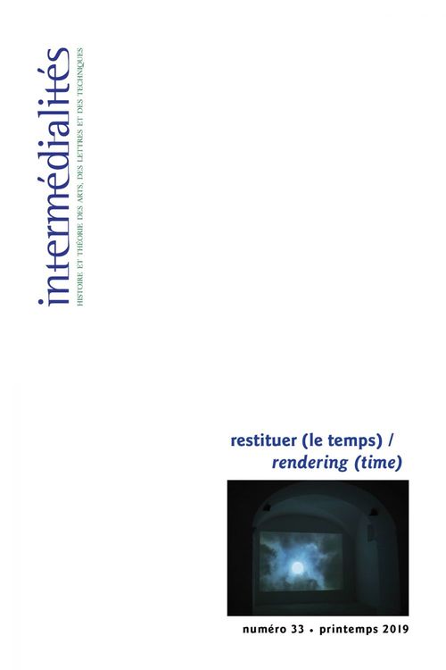 Couverture ebook de Intermédialités, Numéro 33, printemps 2019, de Ira Wagman, Sandrine Simeon, Suzanne Paquet, Vincent Bouchard, Alanna Thain, Andreane Morin-S, Antoine Constantin Caille