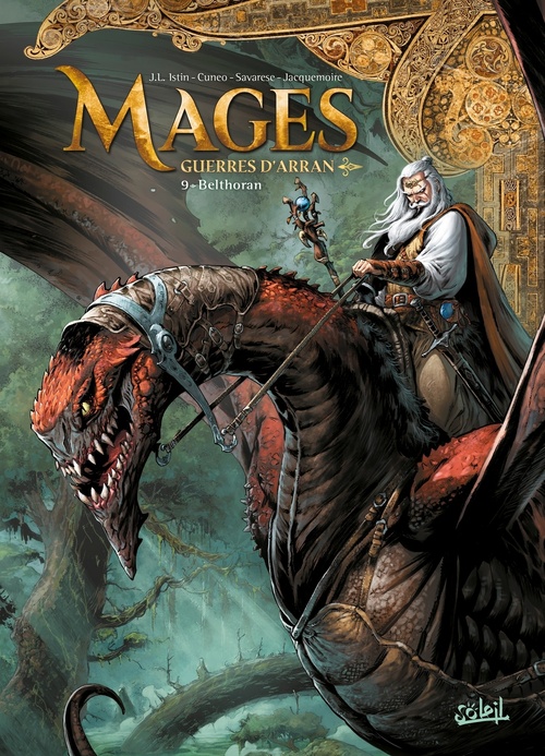 ebook cover of Mages T09 - Guerres d'Arran - Belthoran, by Jean-Luc Istin