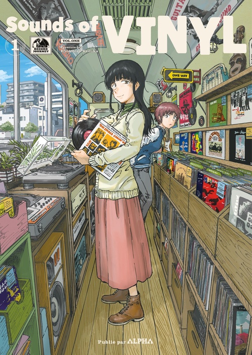 ebook cover of Sounds of vinyl, tome 1, by Kezuka Ryoichiro