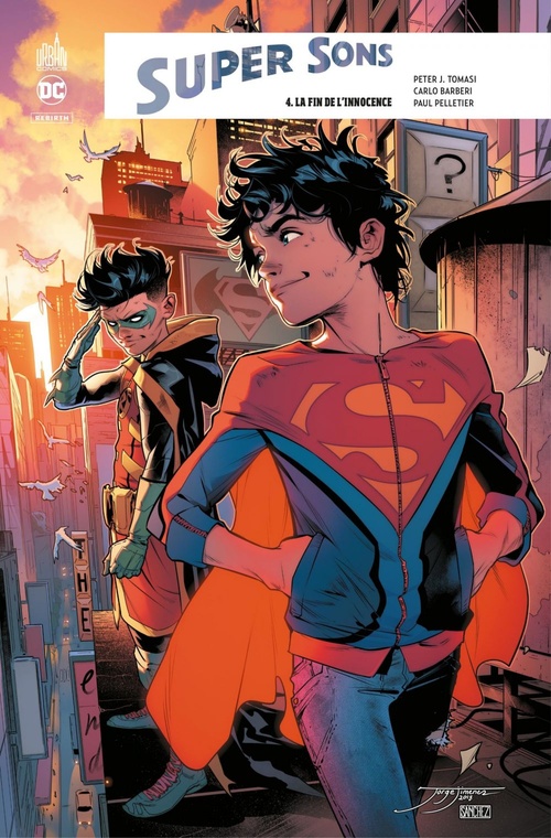 ebook cover of Super Sons - Tome 4 - La fin de l'innocence, by Collectif, Peter J. Tomasi, Carlo Barberi, Patrick Gleason