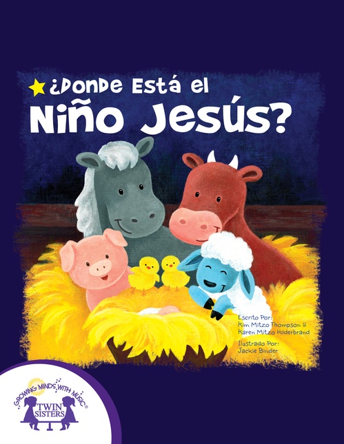 Couverture ebook de ¿Donde Está El Niño Jesús?, de Kim Mitzo Thompson, Karen Mitzo Hilderbrand