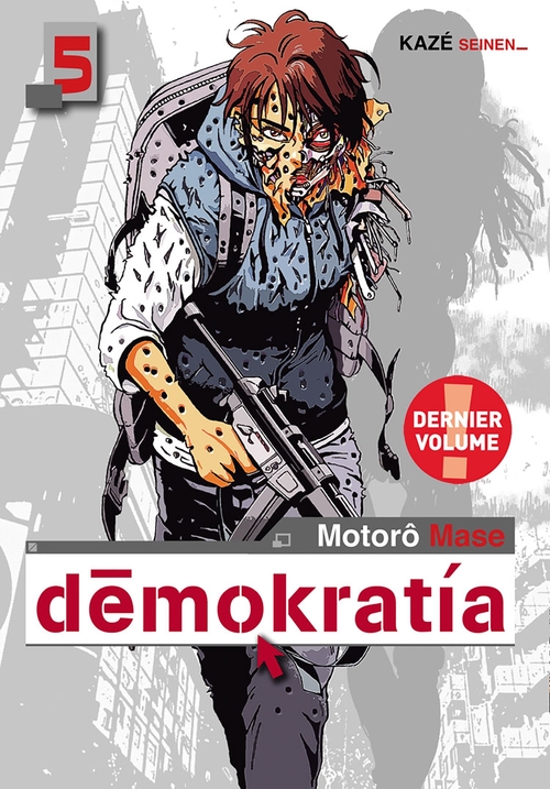 Couverture ebook de Demokratia - 1st Season T05, de Toshimitsu Matsubara