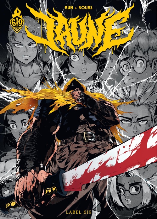 Couverture ebook de Jaune - Tome 1 - Jaune, de RUN