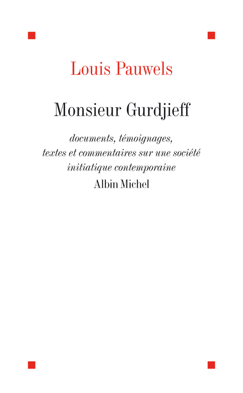 Couverture ebook de Monsieur Gurdjieff, de Louis Pauwels