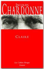 Couverture ebook de Claire, de Jacques Chardonne