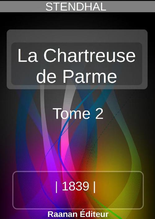 ebook cover of La Chartreuse de Parme 2, by Stendhal