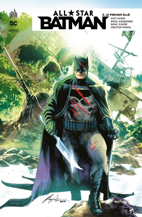 ebook cover of All-Star Batman - Tome 3 - Le premier allié, by Rafael Albuquerque, Collectif, Scott Snyder