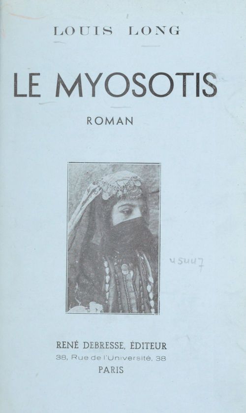 Couverture ebook de Le myosotis, de Louis Long
