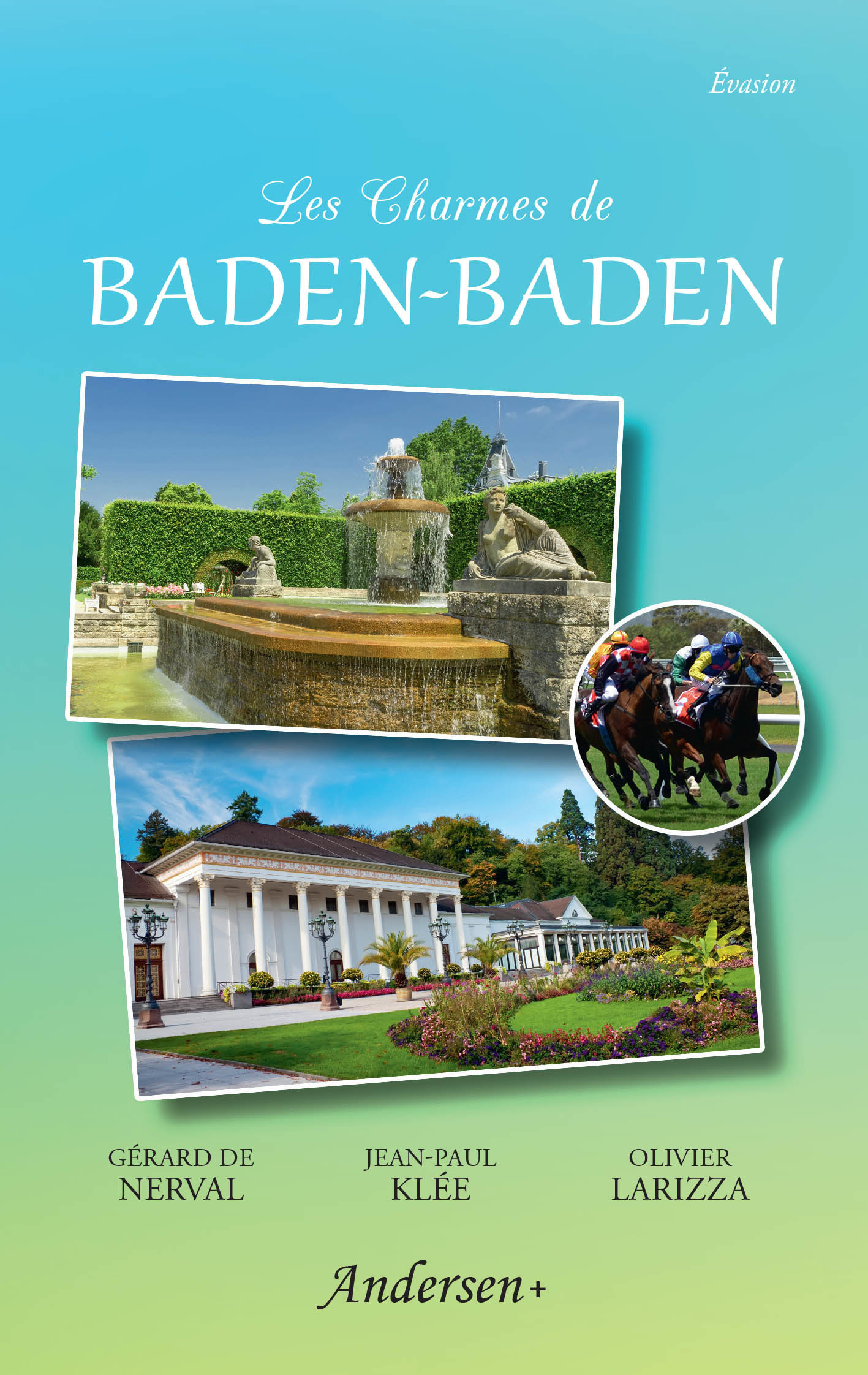 Couverture ebook de Les Charmes de Baden-Baden, de Jean-paul Klée, Gérard de Nerval