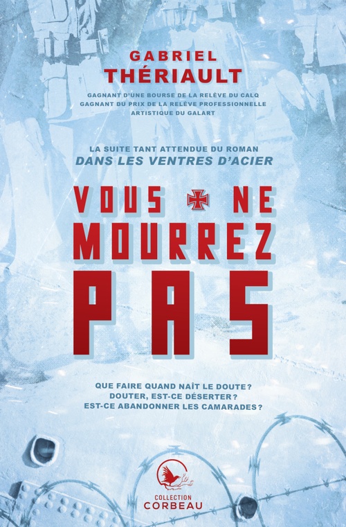 ebook cover of Vous ne mourrez pas, by Gabriel Thériault